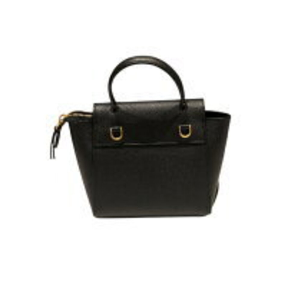 Celine Pico calfskin grained Belt shoulder Bag black